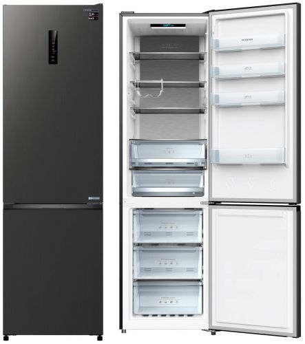 Frigorífico Combi INFINITON FGC403C20DDK 200x60 Dark Inox No Frost Inverter