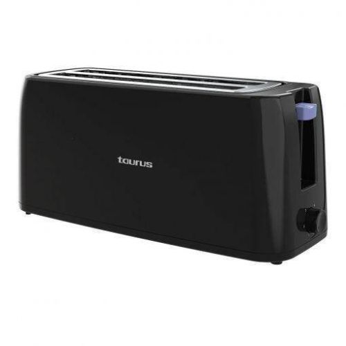 Tostador Taurus 1200W 2 Ranuras Largas Negro Living Essential 960687000