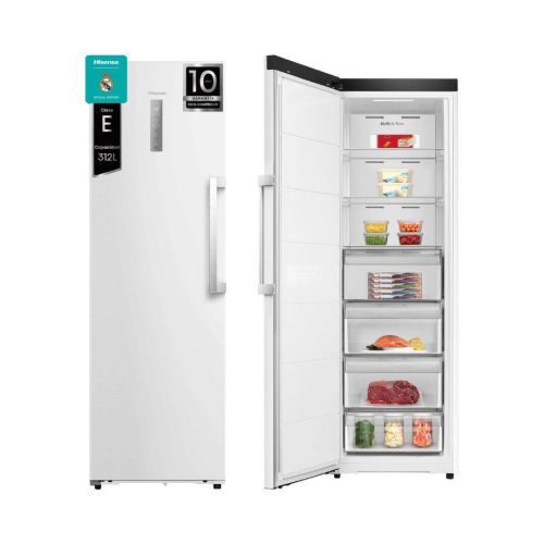 Congelador Vertical HISENSE FT3K310SAIE1 No Frost 312L Blanco Display Exterior