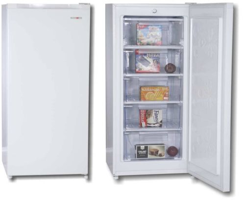 Congelador Vertical ROMMER CVE121 145L Blanco Clase E Silencioso