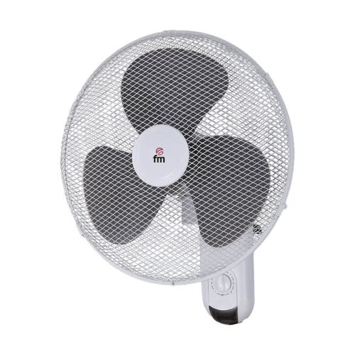 Ventilador de Pared 40 cm Blanco con Fijación Mural F.M. VM-140
