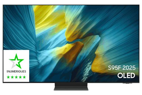 Televisor 83" SAMSUNG TQ83S95FAE OLED 4K con IA y Glare Free S95F