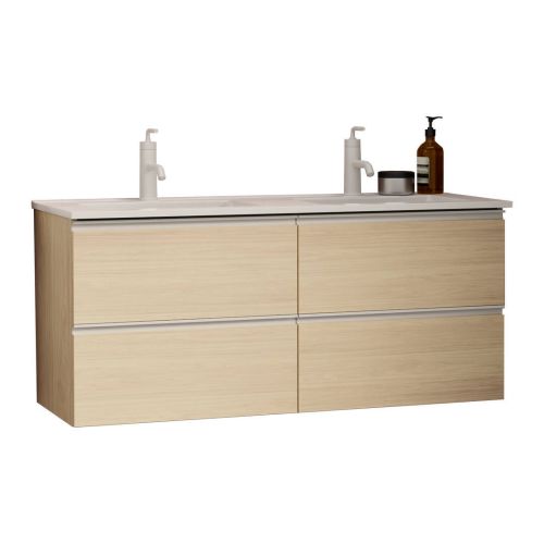 Mueble de Baño 120 cm con Lavabo en color Roble Malmo WABI