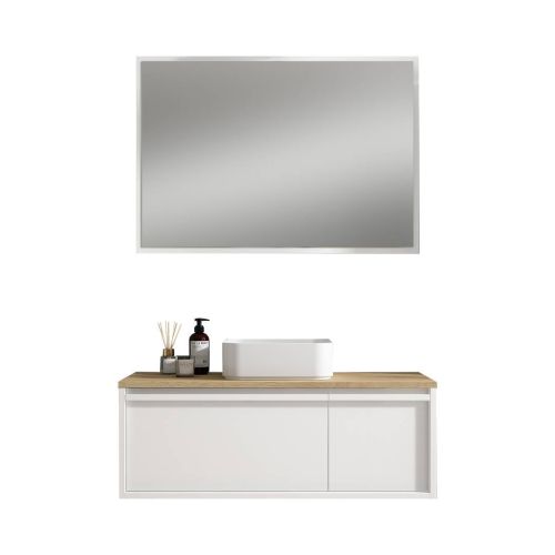 Conjunto de Baño en Blanco Mate LOIRA