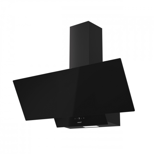 Campana extractora Cata Juno inclinada cristal negro 6 velocidades táctil 02059700
