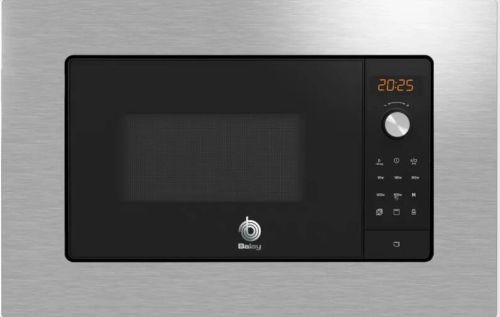 Microondas Encastre 20 L con Grill Negro Marco Inox BALAY 3CG6142X3