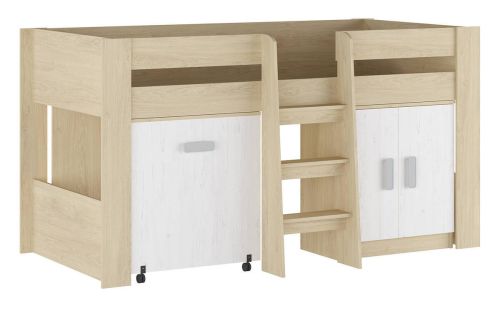 Cama Block con Armario y Mesa de Estudio DONALD