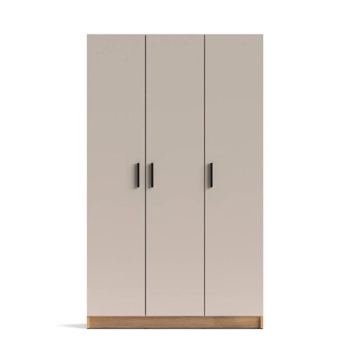 Mueble Multiusos 3 Puertas con Estantes ELBA Acabado Mauvella-Beig A031EL01MVG