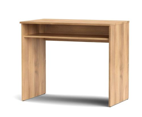 Mesa de Estudio con Estante en Melamina ELBA Acabado Mauvella A031EL07MAU