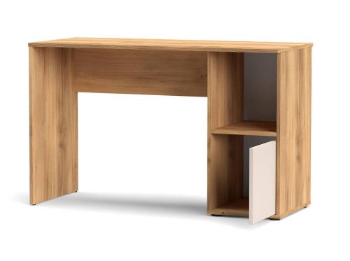 Mesa de Estudio con Puerta y Estante ELBA Acabado Mauvella-Beig A031EL08