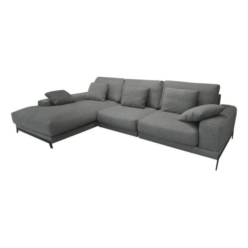 Sofá Chaise Longue Izquierda Tapizado BEATRICE