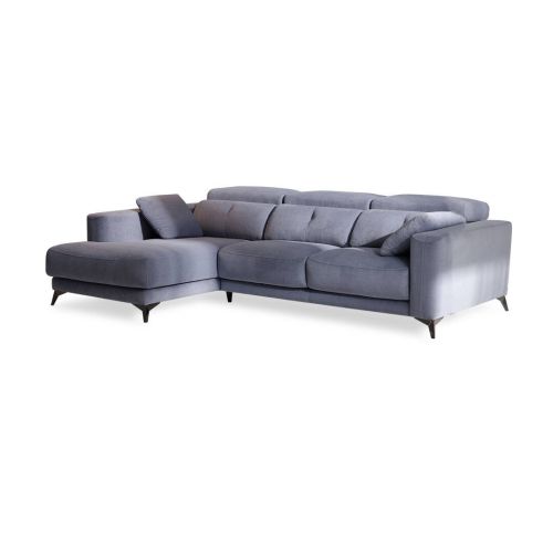 Sofá Chaise Longue Izquierda con Asientos Deslizantes JULIA
