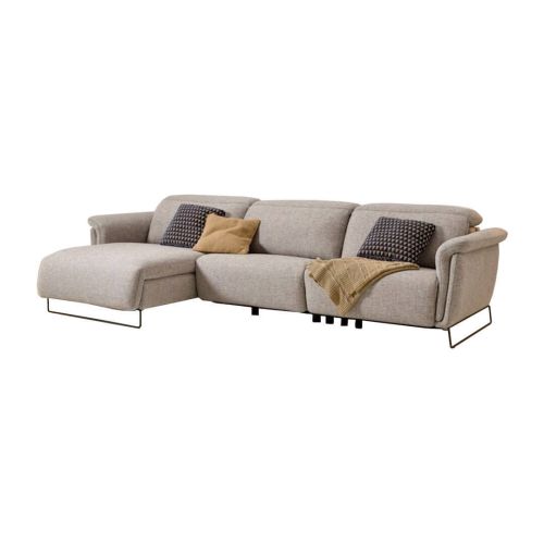 Chaiselongue Izquierda 288 cm Relax Eléctrico ASHLEY