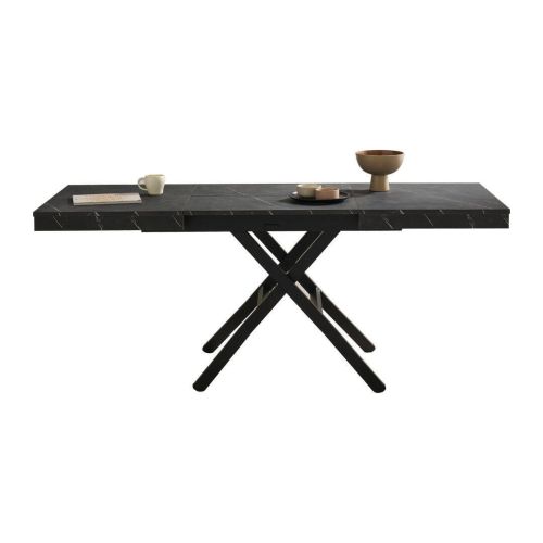 Mesa Elevable y Extensible 120x75 Tapa Melamina NOVELTY