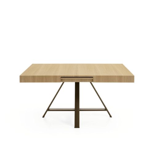 Mesa de Comedor Extensible 140x90 Tapa Melamina OLIMPO