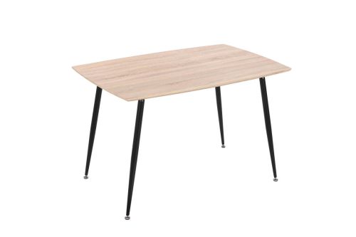 Mesa de Comedor Madera-Metal Color Roble SWEDEN MBLMFJ0000001
