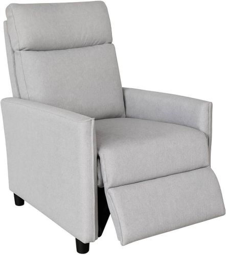 Sillón Relax Push Back Tapizado en Tela DUNA