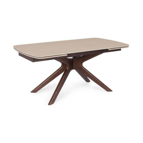 Mesa de Comedor Extensible en Gres Travertino 0731298