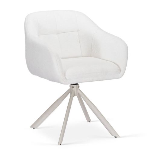 Silla de Comedor con Reposabrazos Giratoria CORINA DC-3116
