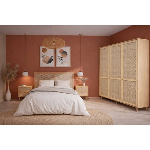 Dormitorio de Matrimonio con Armario Elegancia