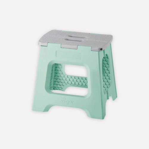 Taburete Plegable Compacto Antideslizante Light Turquoise COMPACT 12515