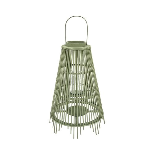 Farol de Madera de 59 cm Verde CONIC