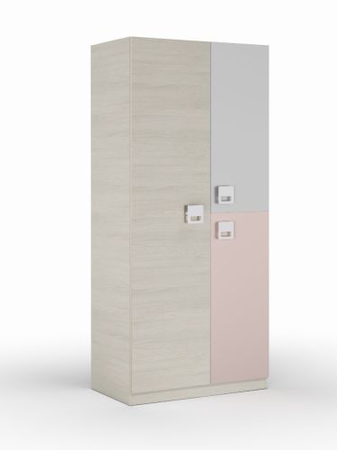 Armario NUBE de Color blanco Alpes Gris y Rosa 0M7448Y