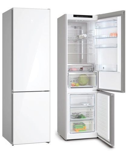 Frigorífico Combinado No Frost Cristal Blanco BALAY 3KFC869BI