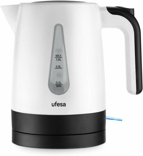Hervidor UFESA 1l 1200w Blanco CANYON