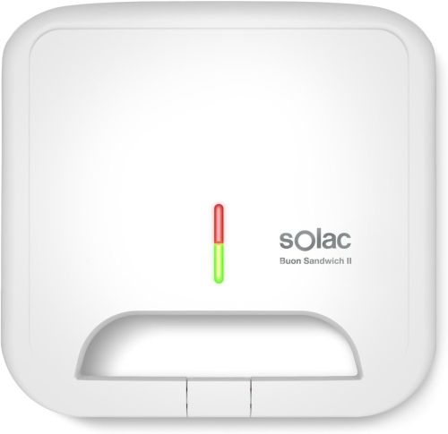 Sandwichera SOLAC 2 Cavidades Blanca SD5054
