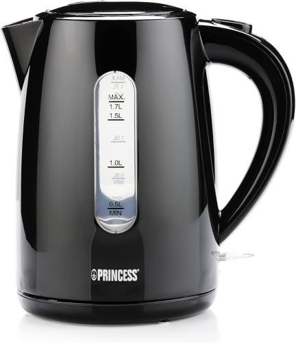 Hervidor PRINCESS 1.7 L 2200 W Negro 236017
