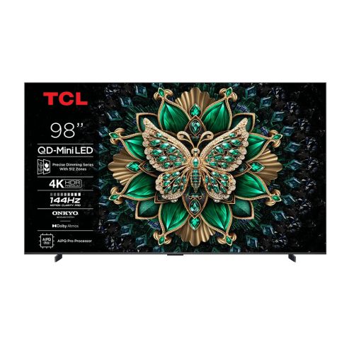 Televisor TCL 98" Premium QD-MiniLED 98C6K