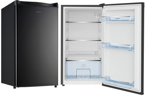 Frigorífico INFINITON 1 Puerta 83cm Clase E Negro Defrost CL92L8NEA