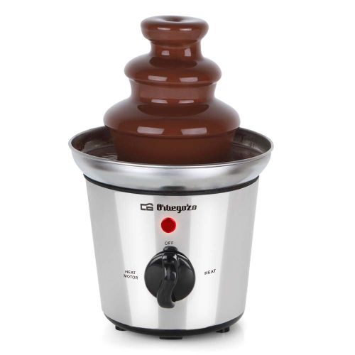 Fondue Chocolate Orbegozo 3 Pisos Inox 32W FCH4000