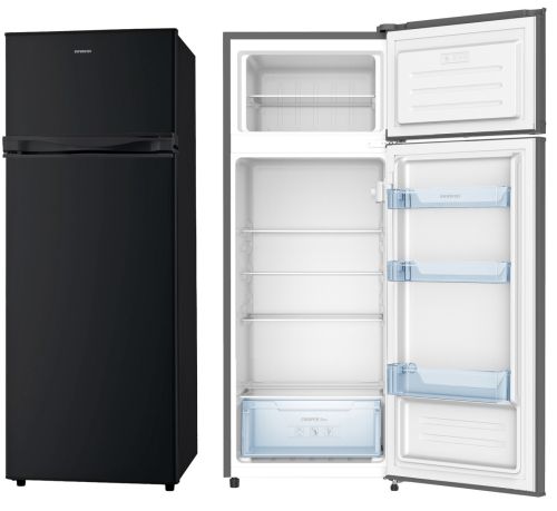 Frigorífico INFINITON 2p 143x55x60cm E 204L Negro FG249D14NEA