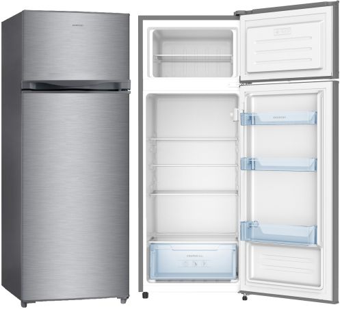 Frigorífico INFINITON 2p 143x54cm Inox E 204L FG249D14XEA