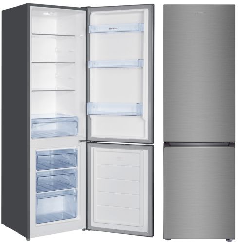 Frigorífico INFINITON Combi No Frost Inox E 260L FGC262C80XEV