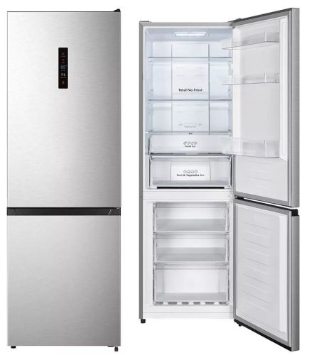 Frigorífico Combinado 186 cm 300 L Clase E No Frost INFINITON FGC853DX