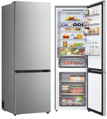 Frigorífico Combi Inox Clase D LG GBBW322DPY