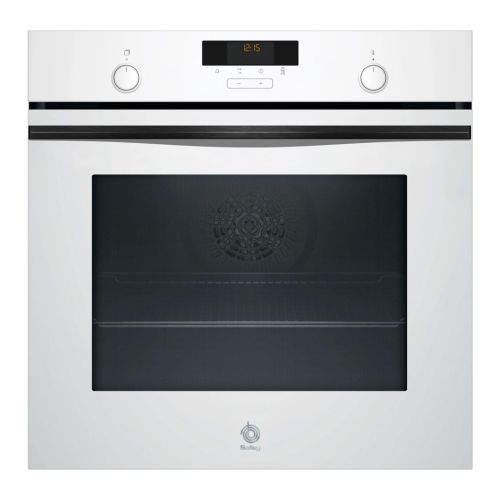Horno Balay Multifunción 71L Clase A+ Cristal Blanco Raíles Flex 3HB5159B3