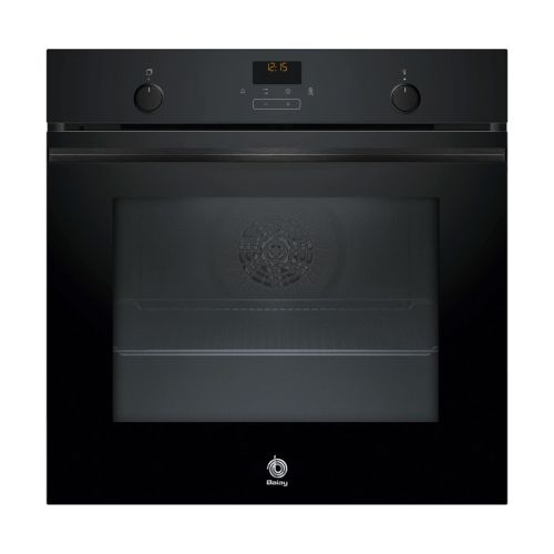 Horno Balay Multifunción 71L Cristal Negro Aqualísis 3HB5159N3