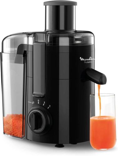 Licuadora Moulinex 350W Frutelia Negra JU370810