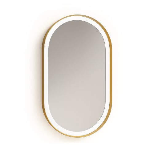Espejo de Baño LED Retroiluminado en Dorado LOIRA T&A 073491