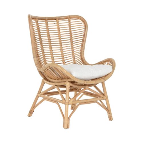 Sillón de Bambú-Ratán Natural 76 cm MB-215349