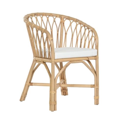 Sillón de Bambú-Ratán Natural 58 cm MB-215350