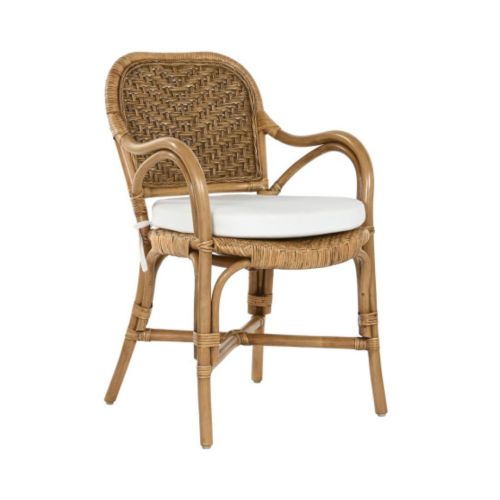 Sillón de Bambú-Ratán Natural 55 cm MB-215351
