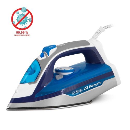 Plancha Orbegozo 2600W Cerámica Vapor SV2670