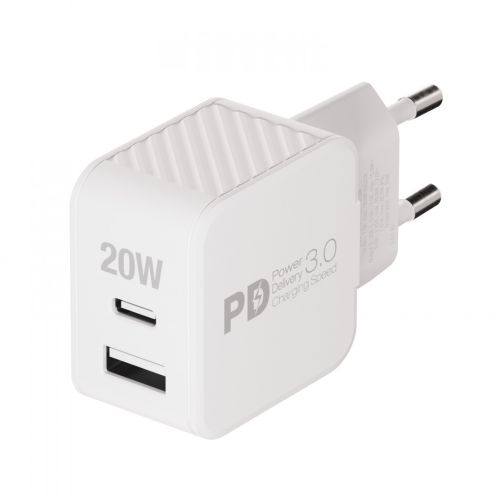 Cargador Rápido 20 W PRO_TCVVDUALUSB20W 64121 VIVANCO
