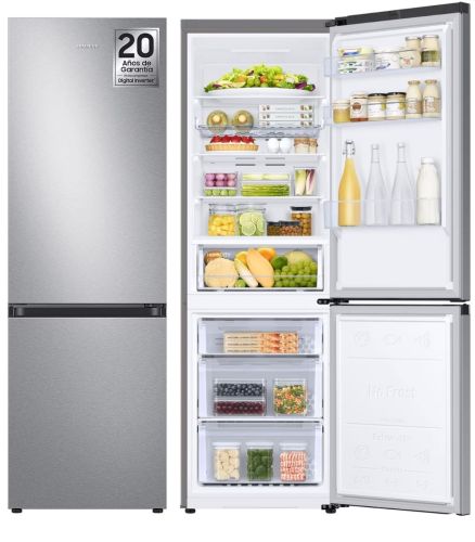 Frigorífico Combi Inox No Frost Eficiente SAMSUNG RB34C602DSA