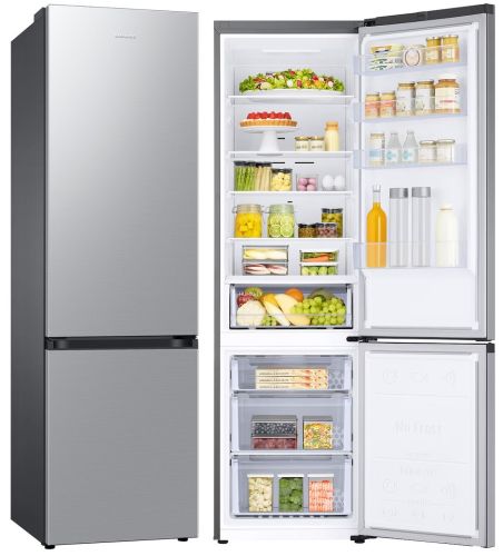 Frigorífico Combi Samsung 390L 203cm Inox Clase E Digital Inverter RB38C600ESA